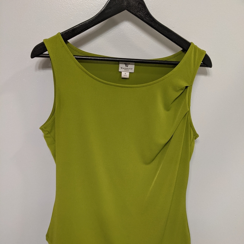 Lime green tank